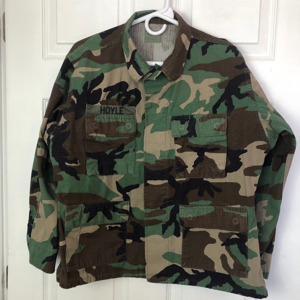 Authentic US Military Como Field Shirt with INSCOM Badge